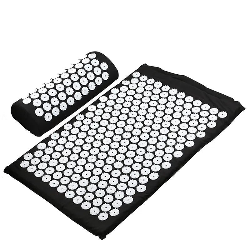 Acupressure Mat & Pillow Set for Back Pain Relief