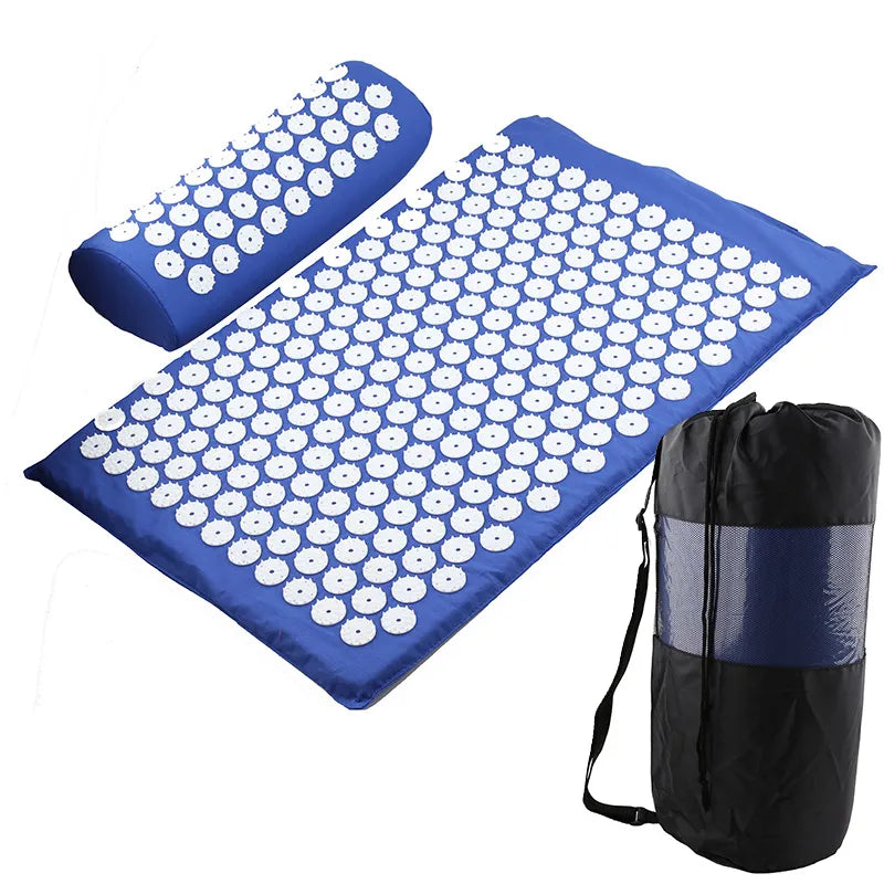 Acupressure Mat & Pillow Set for Back Pain Relief