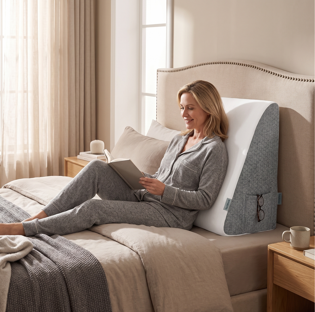 Wedge Pillow	Wedge Pillow for Acid Reflux, Back & Leg Support