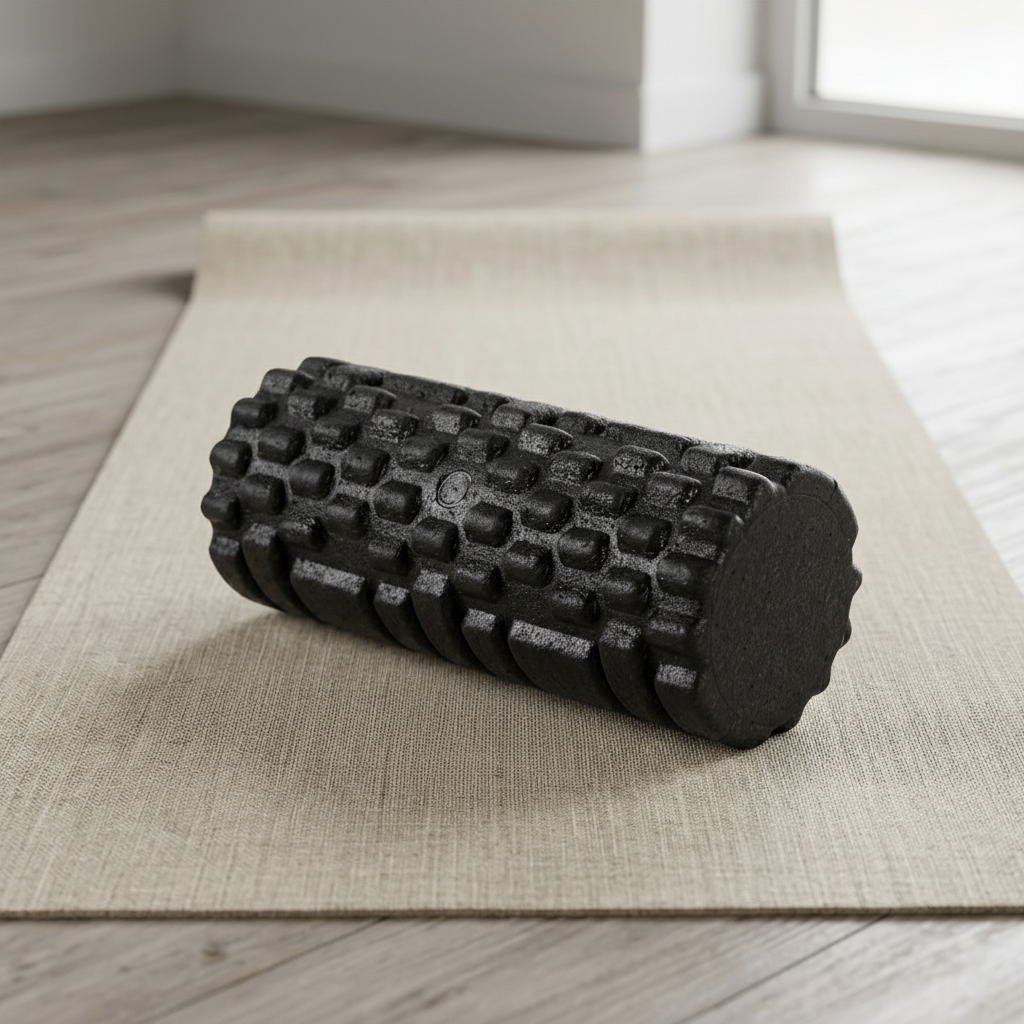 Sports Foam Roller on Mat – Square